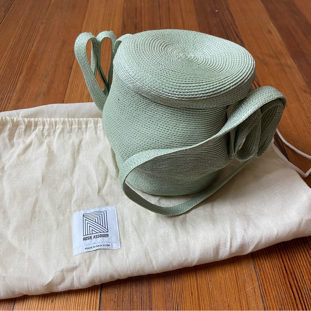 Rosie Assoulin Jute Sculptural Bag